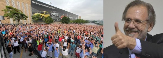 Participação de Rossetto ajudou a vencer a Volkswagen. Trabalhadores saíram vitoriosos e construíram uma barreira contra os avanços do empresariado sobre empregos e direitos