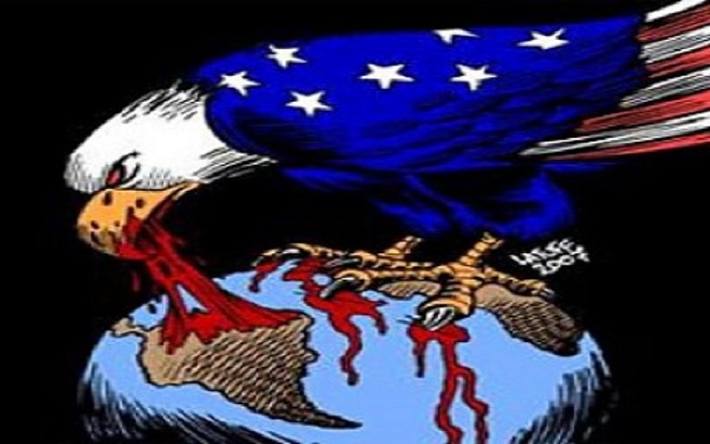 A águia com as garras fincadas na América Latina